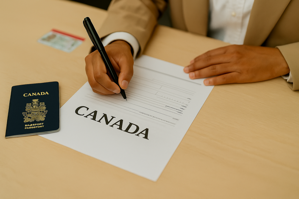 canadian application form